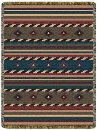 Cherokee Trail Tapestry Throw