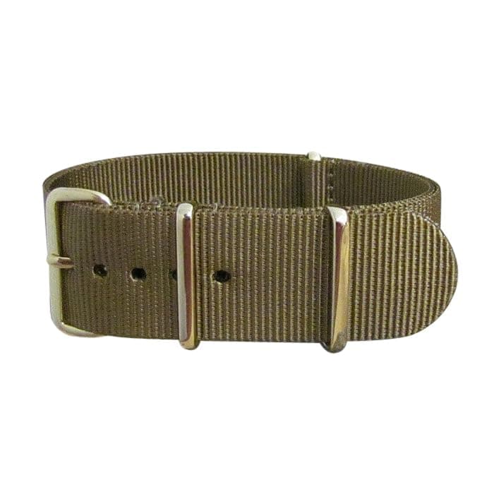 Nato Strap Co.Ballistic Nylon Strap w/Gold Hardware by NATO Strap Company