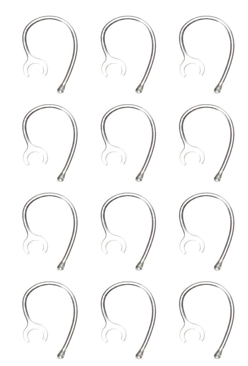 12 Clear Ear Hook for Samsung HM6000 HM1900 HM 3000 HM1600 Headset