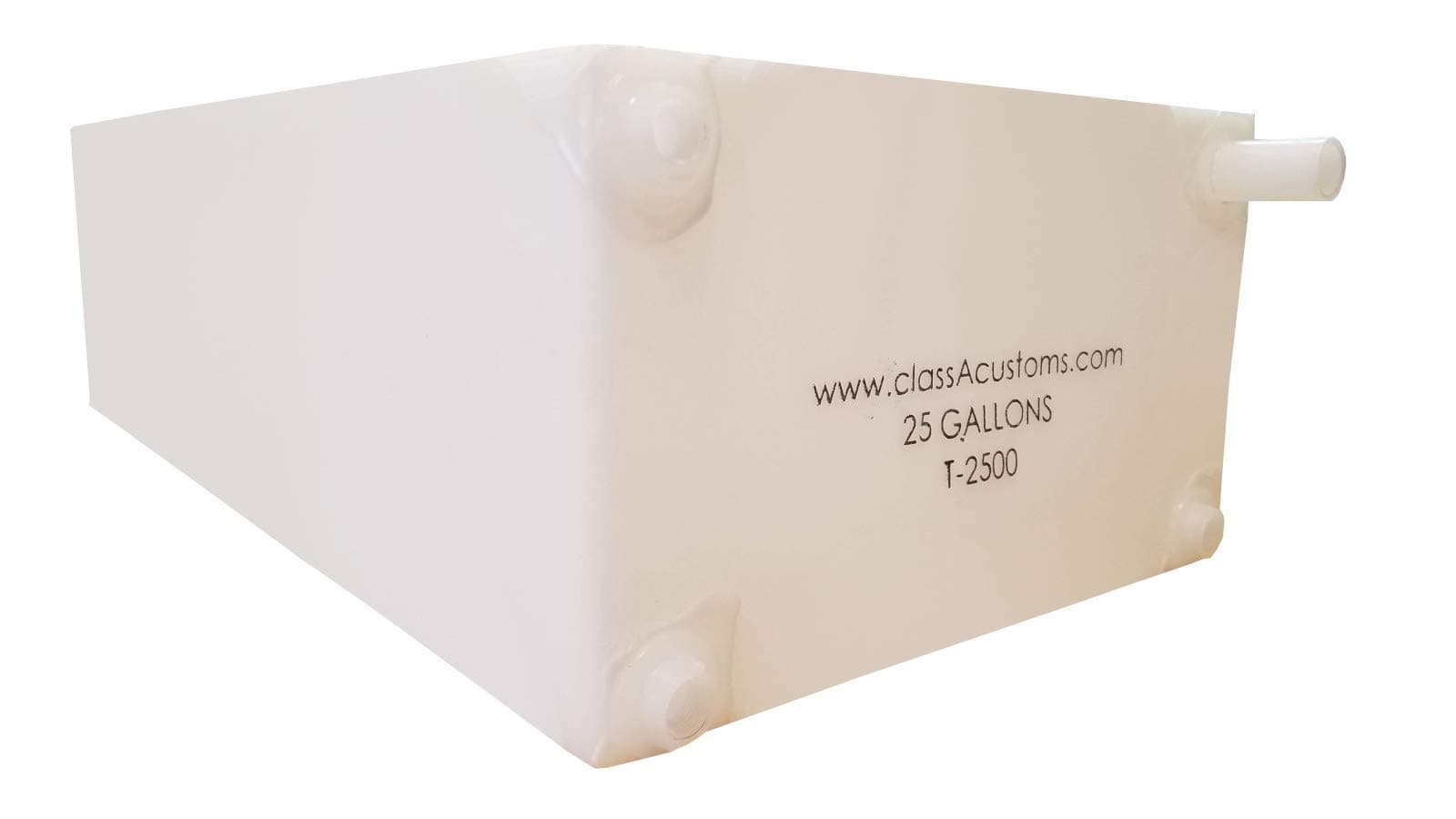 classAcustoms | T-2500-SP | One (1) Spouted 25 Gallon RV Fresh and Gray Water Holding Tank RV Concession