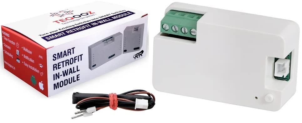 Curtain Controller Smart Switch WiFi Module | 3 Year Warranty | Retrofit - Fits Behind Any Switch Board | Works with SmartLife App, Alexa, Google, Siri