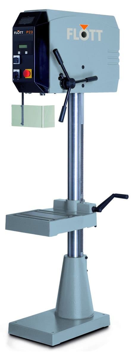 Flott SB P23 ST Floor Model Drill Press 0.6 Horsepower, 460V 3-Phase, Heavy Duty Steel with cast-Iron Base, 18"