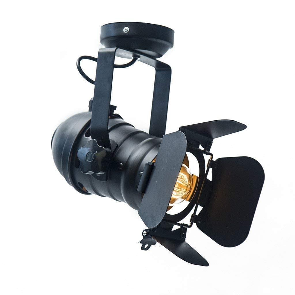 JINYU Industrial Black Ceiling Lamp (No Bulb) Creative E27 Black Ceiling Lighting Fixture Lamp for Dining Room Decor Aisle Balcony Balcony Entrance