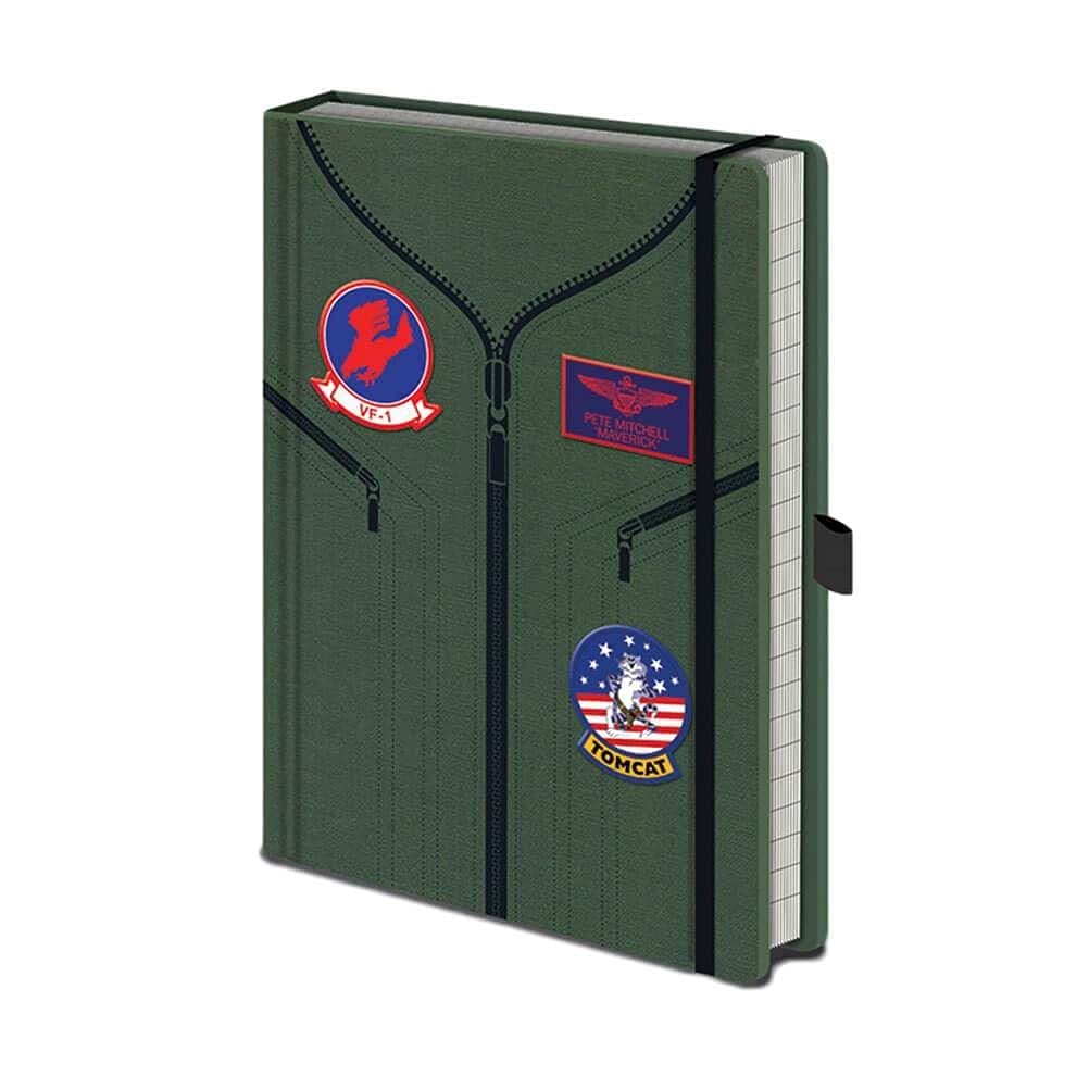 Pyramid International Top Gun Notebook (Flight Suit Design) A5 Notebook and Journal - Official Merchandise