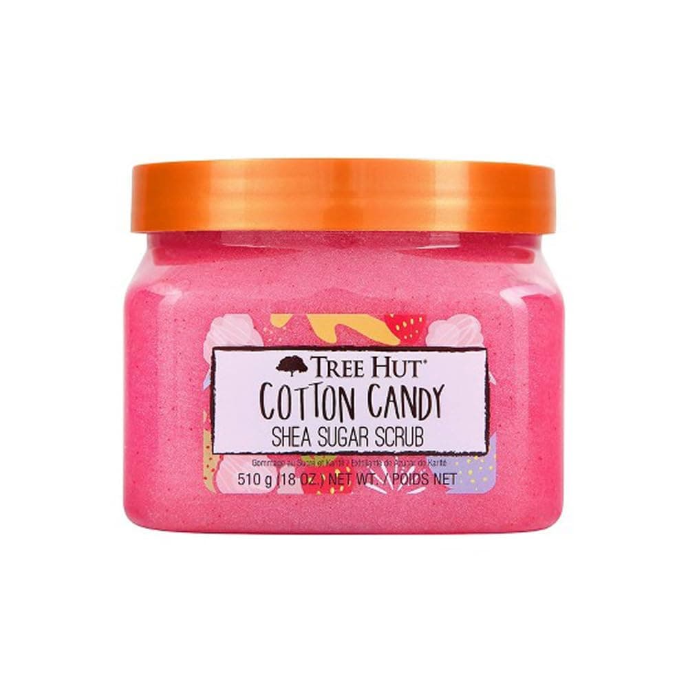 Cotton Candy Shea Sugar Scrub, 510 Grams