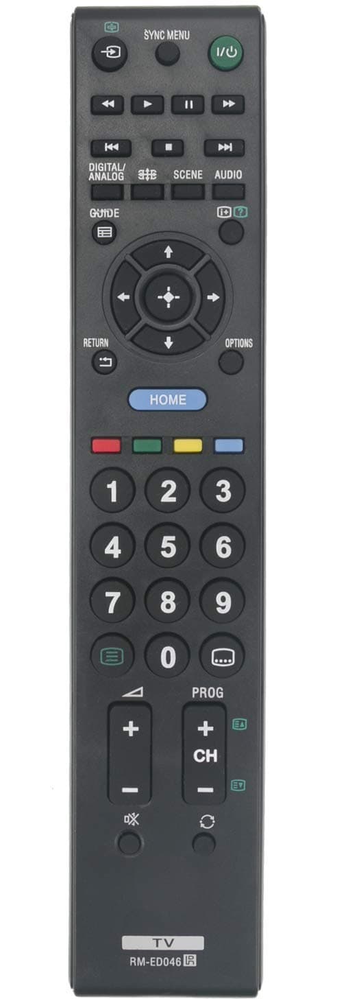 VINABTY RM-ED046 Remote Control Replacement for Sony Bravia TV KDL-40NX520 KDL-22CX32D KDL-42EX410 KDL-40BX420 KDL-37BX420 KDL-32NX520