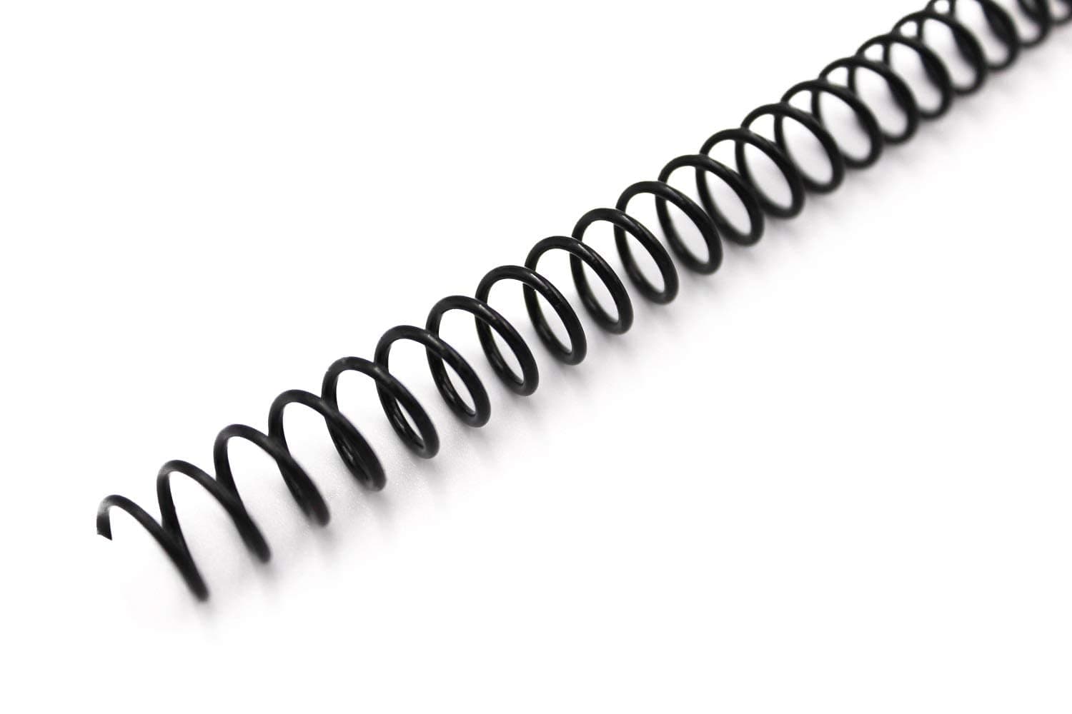 - Binditek 200 Pack Plastic Spiral Binding Coils, 12mm(1/2"), 90 Sheet Capacity, 4:1 Pitch, Black, 48Loops, for Letter Size, for Students and Coworkers