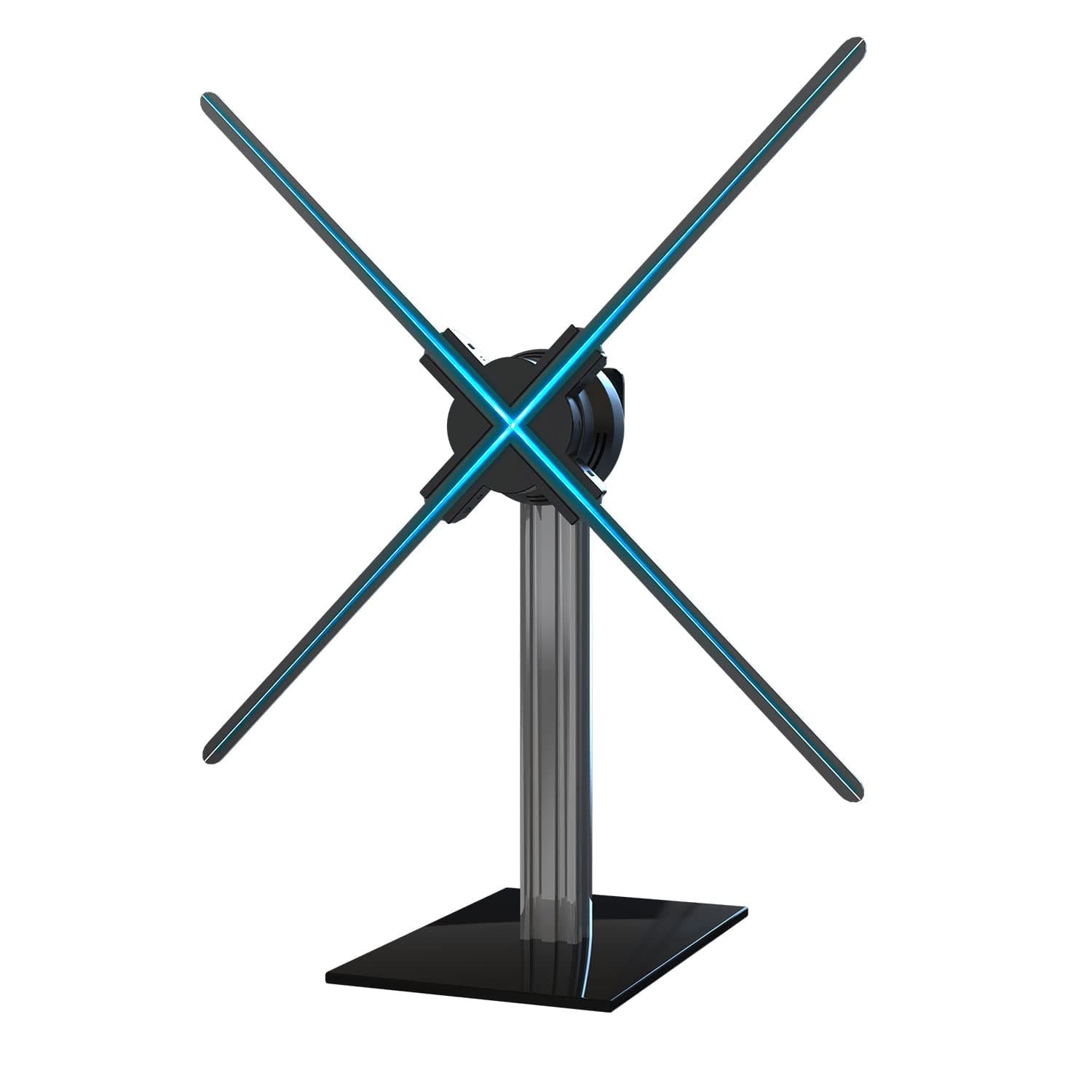 Hologram Fan Stand with Multi-Function Base for A Variety of Hologram Fans (Desktop Stand (Height 15"))