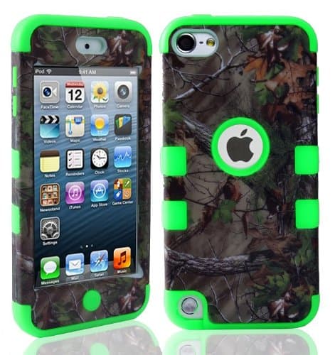 MOUKOU(TM) Tree Camo Design Hybrid Cover Case for iPod Touch5