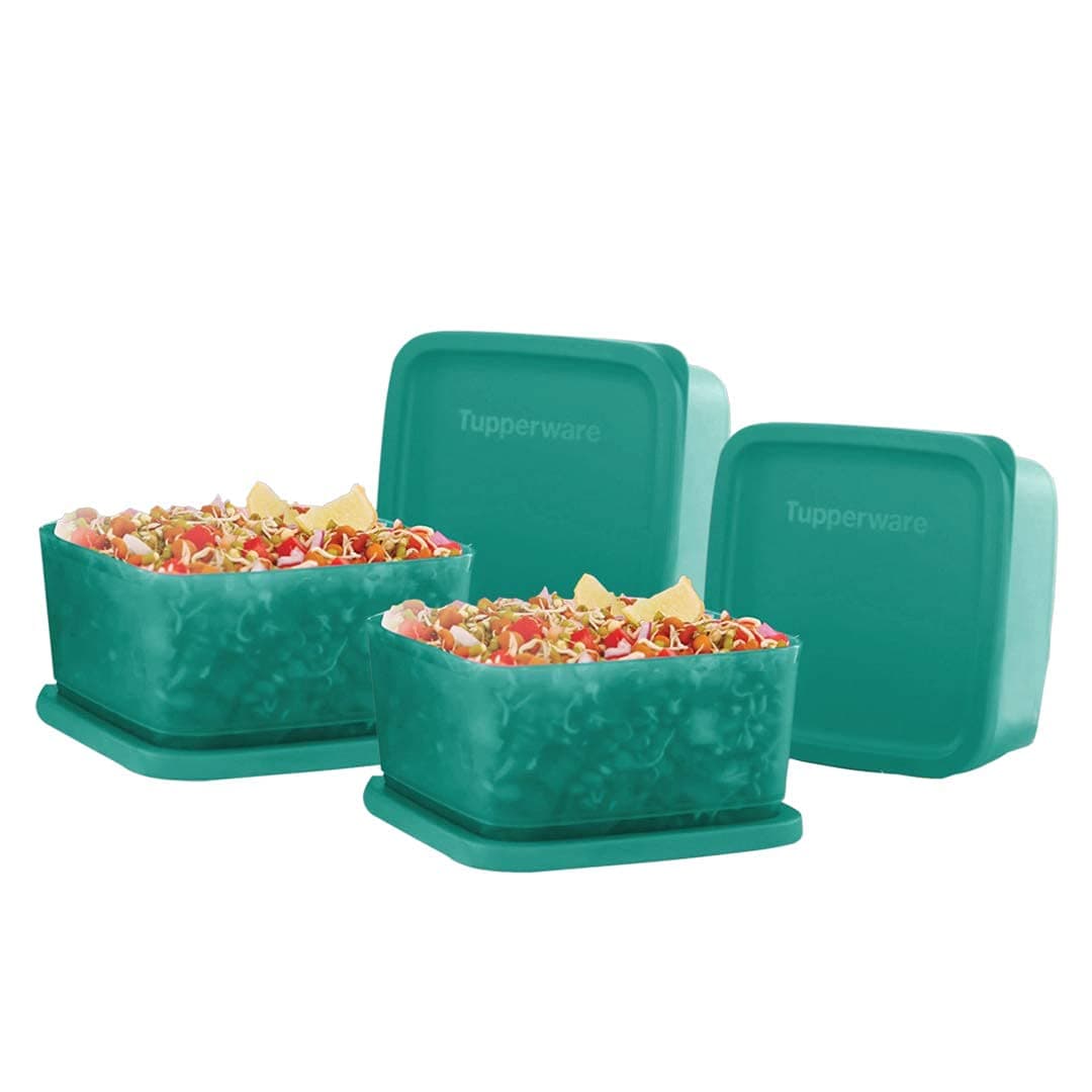 11156460 Plastic Containers - 650ml, 4 Pc, Green