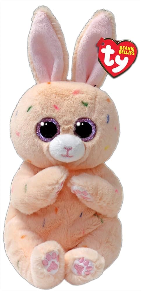 Ty Beanie Bellies Peaches,Pink