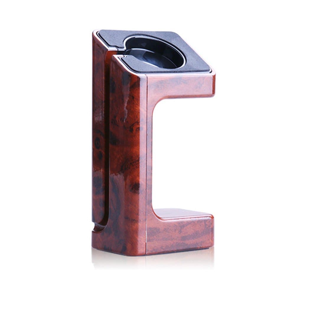 Smartwatch Holder Stand Charging Dock Station Platform is compatiable for Apple Watch iWatch [38mm and 42mm] - Compatible with Both Models (Mahogany)
