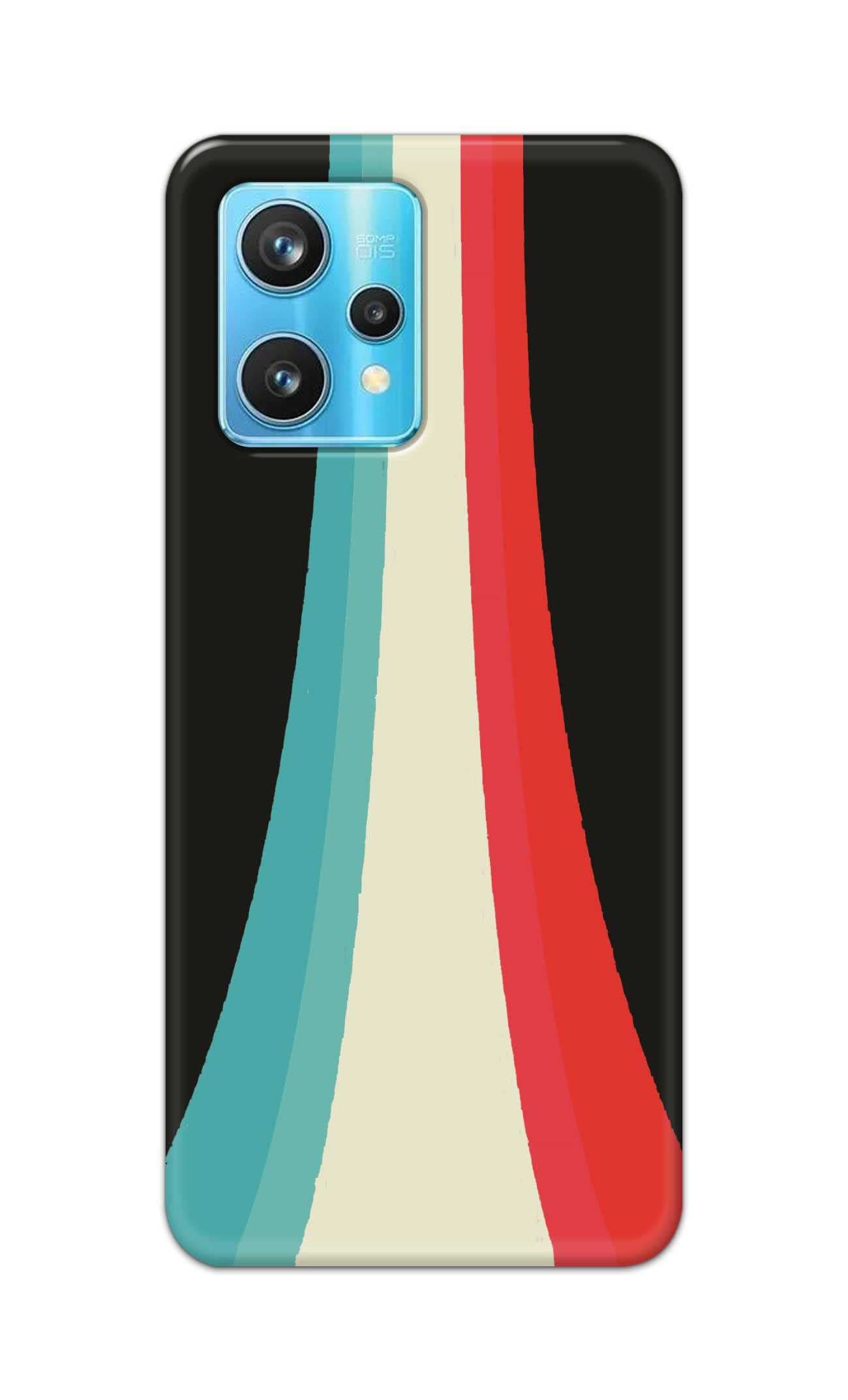 TweakyMod Designer Printed Hard Case | Colour Cone Back Cover Compatible with REALME 9 PRO Plus