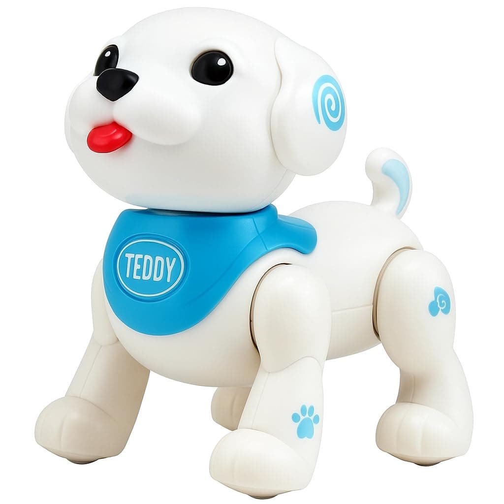 Mini Electronic Rc Dog Toy Robot – Interactive, Dance, Shake Head, Programmable Pet Robot