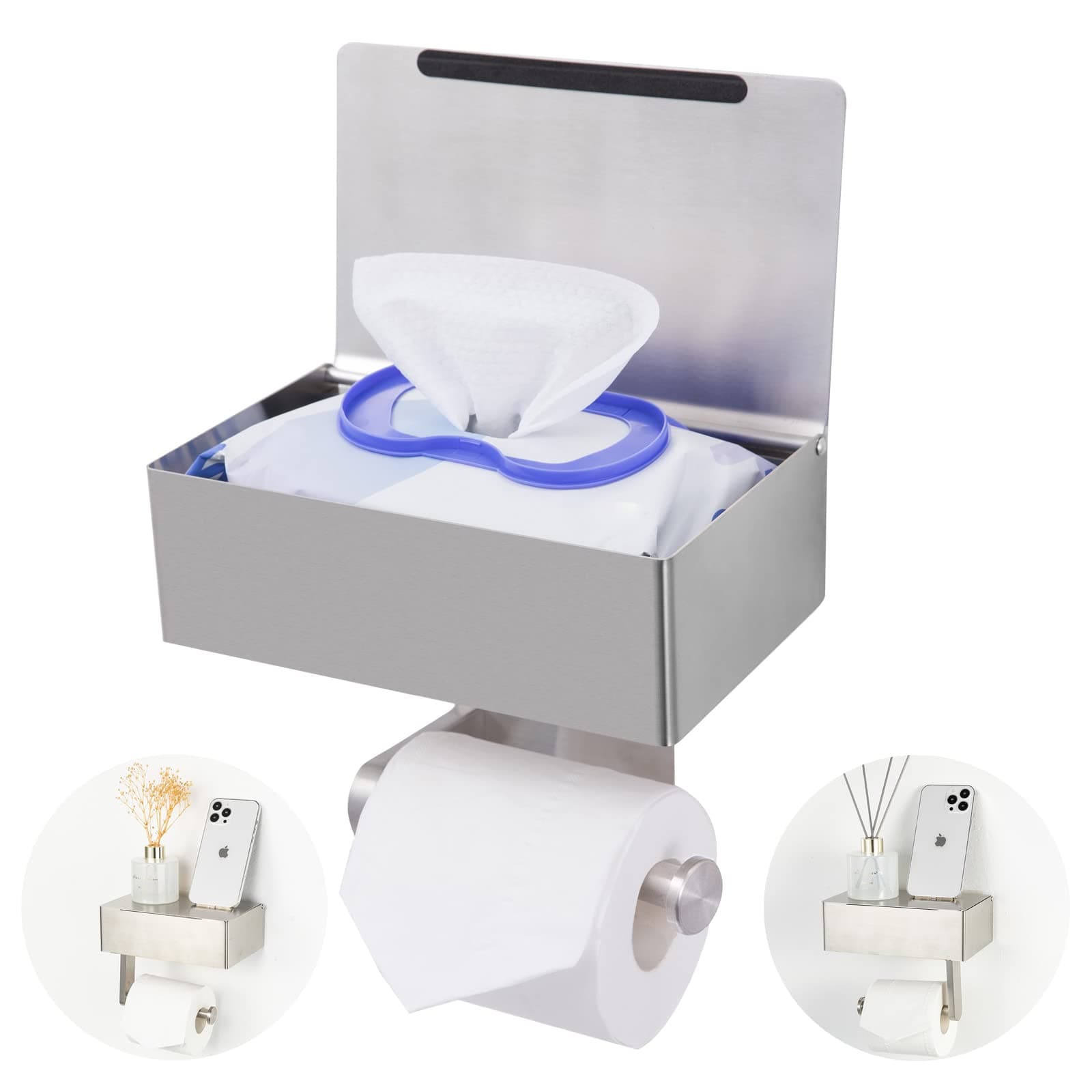 Brushed Nickel Round