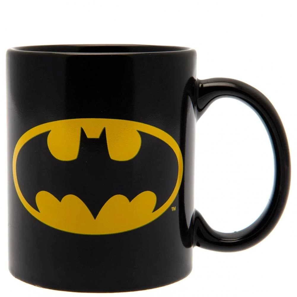 Ceramic DC Comics 273965X Batman Boxed Mug Batman Logo, Black