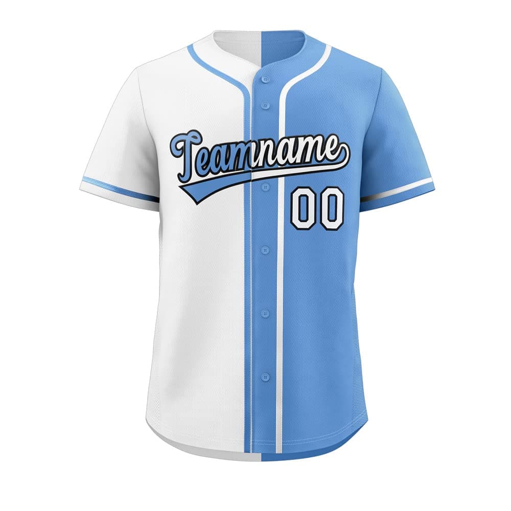 KXK Custom Split Baseball Jersey Button Down Shirt Sports Personalized Stitched Name Number for Men/Women/Boy