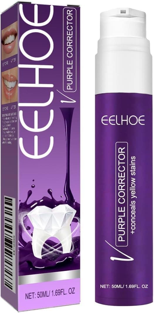 White Teeth, Teeth Whitener, Purple Toothpaste for Teeth Whitening Kit Tooth whitening Blanqueador de Dientes (1)