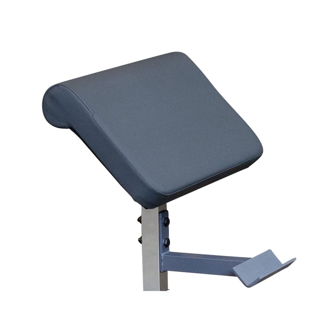 Body Solid (GPCA1) Preacher Curl Attachment for GFID71 GFID31 GDIB46L Benches with Bar Saddle, Best Preacher Bench Accessory for Biceps Triceps Workouts, Commercial and Home Gym Machine Attachments