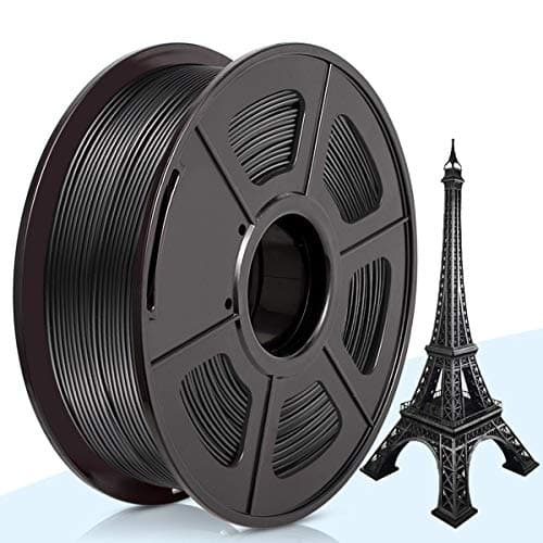 3D Printer Filament PLA Plus,1.75mm PLA Plus Filament for 3D Printers,Dimensional Accuracy +/- 0.02mm,White & Grey PLA Plus,2KG(Spool),1.75mm 3D Printing Filament