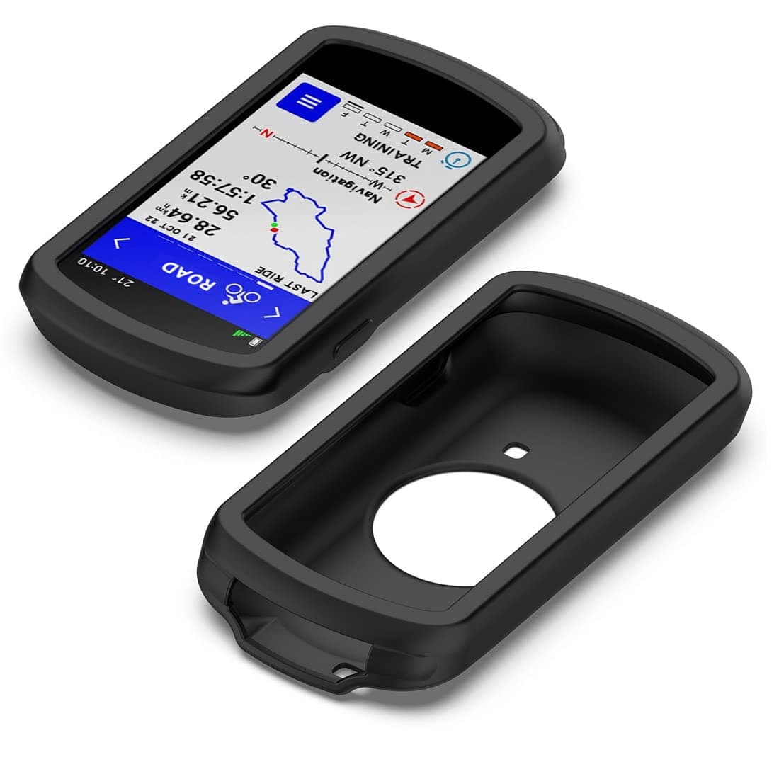 Case Compatible with Garmin Edge 1040, Silicone Protective Case Skin - GPS Bike Accessories (Black)