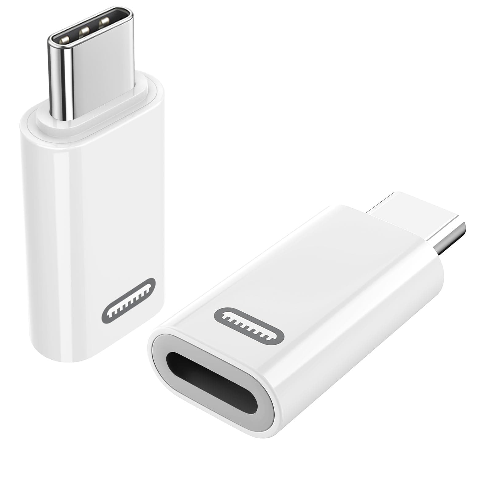 2 Pack Lighting to USB C Adapter