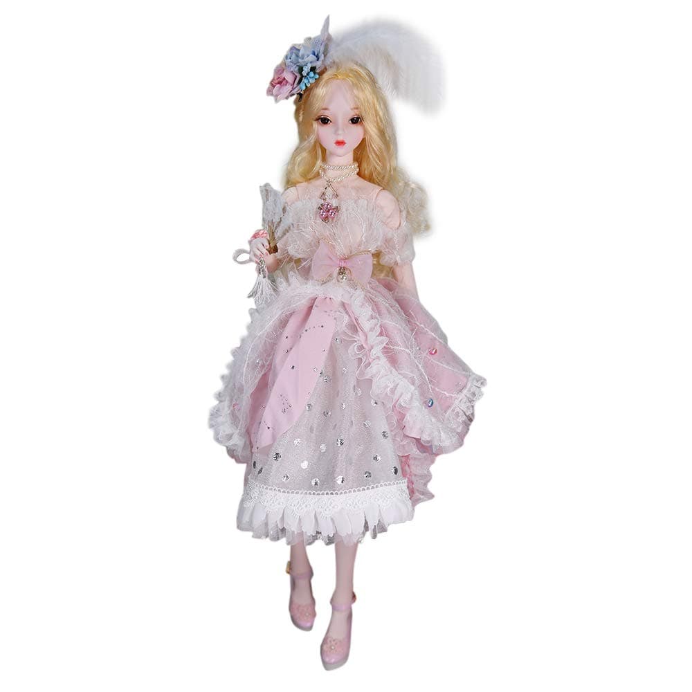 Fortune Days Original Design 60 cm Dolls(with Gift Box), Dream Fairy Series 26 Joints Doll, Best Gift for Girls (Viola)