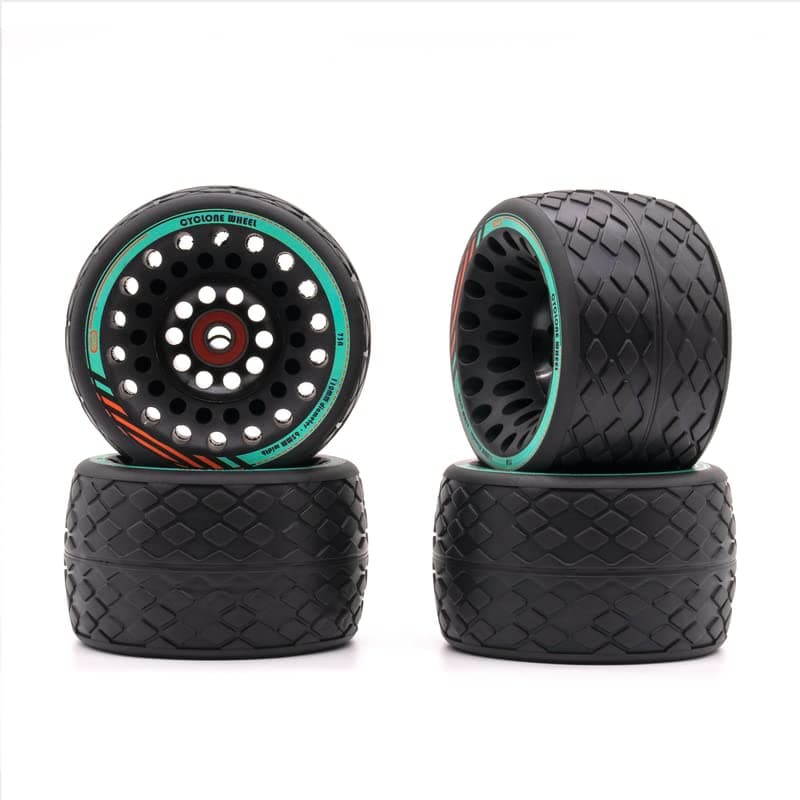 110MM Rubber Cyclone Cruising Wheels Set