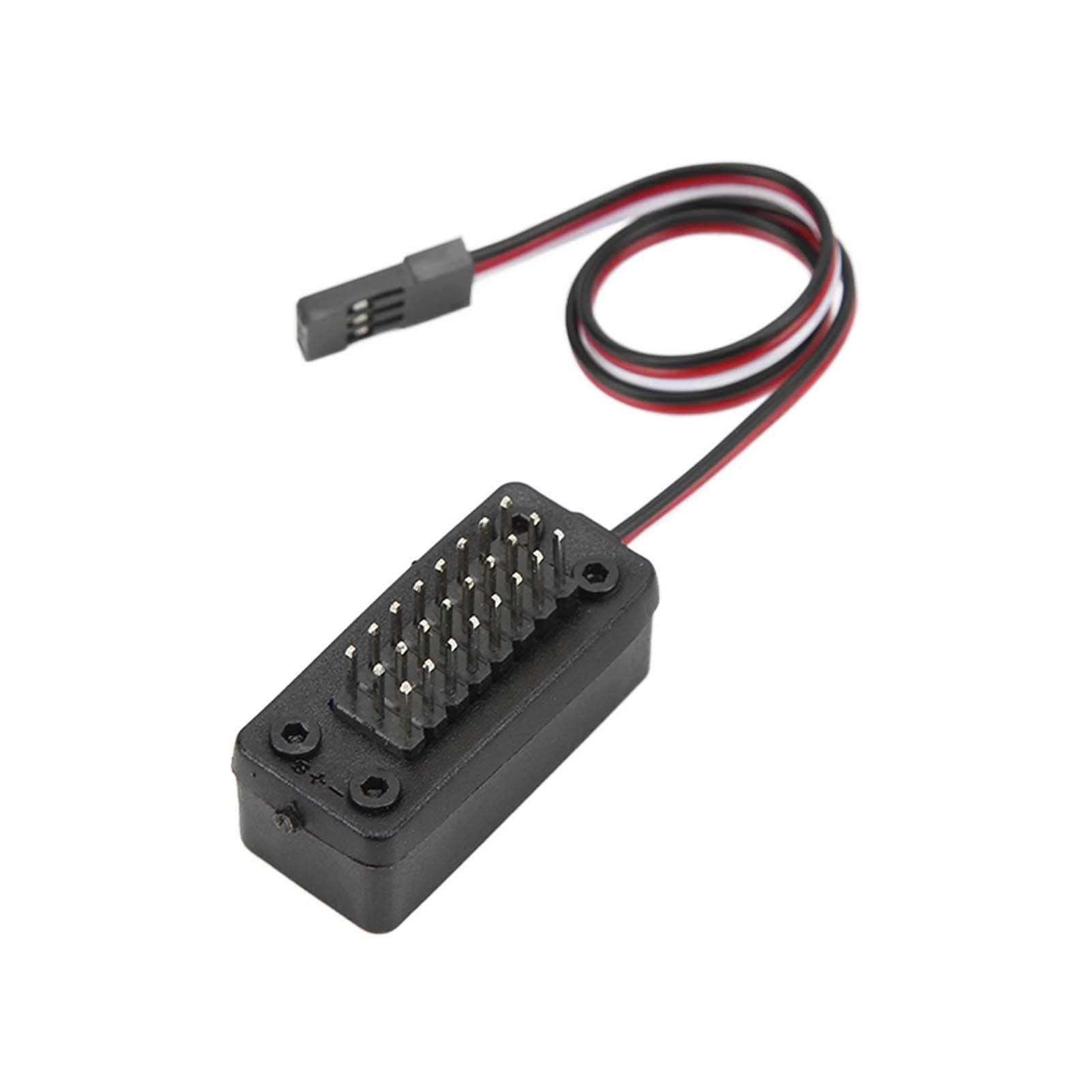 VGEBY RC Extender, RC Car CH3 Three Channel Extender One for Eight Port Hub Extender for Remote Control Switch Model Car Accessories Model Toy