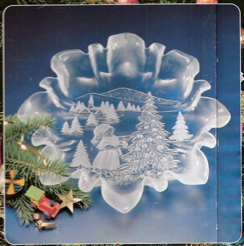 Walther Glass Star Satin Plate, Large