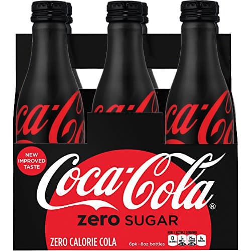 Coca-Cola Zero Sugar Aluminum Bottles, 8.5 Oz (6-Pack)