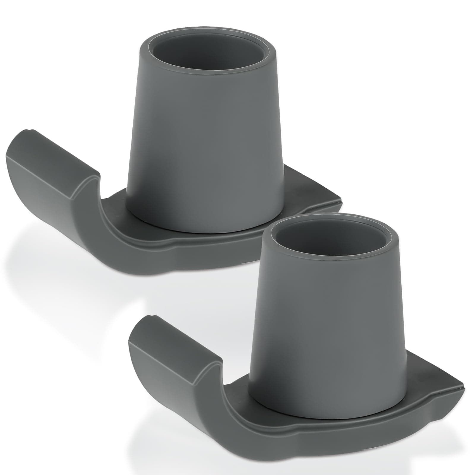 2 Pack Walker Skis Glides Universal Slider for Walker, Heavy Duty Fit Walkers Feet Glides Replacement for 1 Inch Tubes, Glide Caps Skis Accessories for Folding Walkers