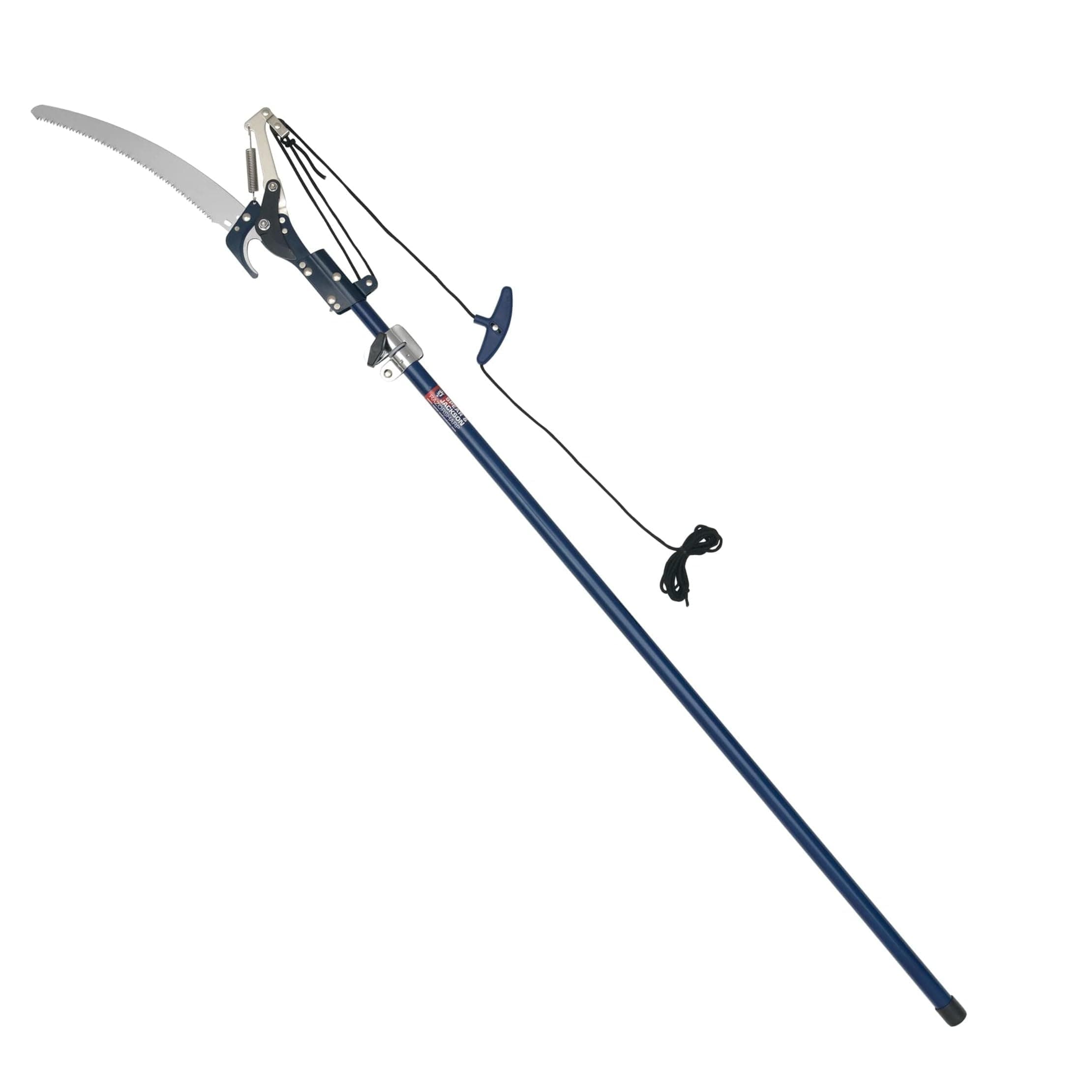 Spear & Jackson 4930FZ Razorsharp Telescopic Tree Pruner, Extendable Pole Handle for Removing High Branches, Sharp Saw Blade for Cutting Thick Limbs and Powerful Pull Cord Lopper for Light Trimming