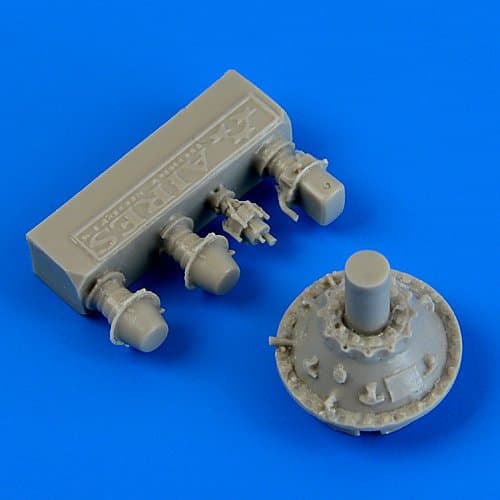 Quickboost 1:48 F4U-5 Corsair Correct Engine Reductor for Hobby Boss #QB48-668