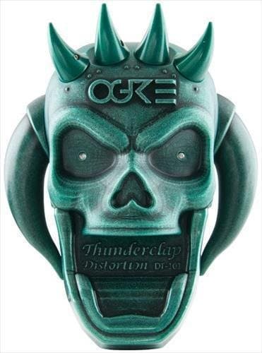 OGRE Thunderclap Distortion Guitar Effects Pedal, GREEN