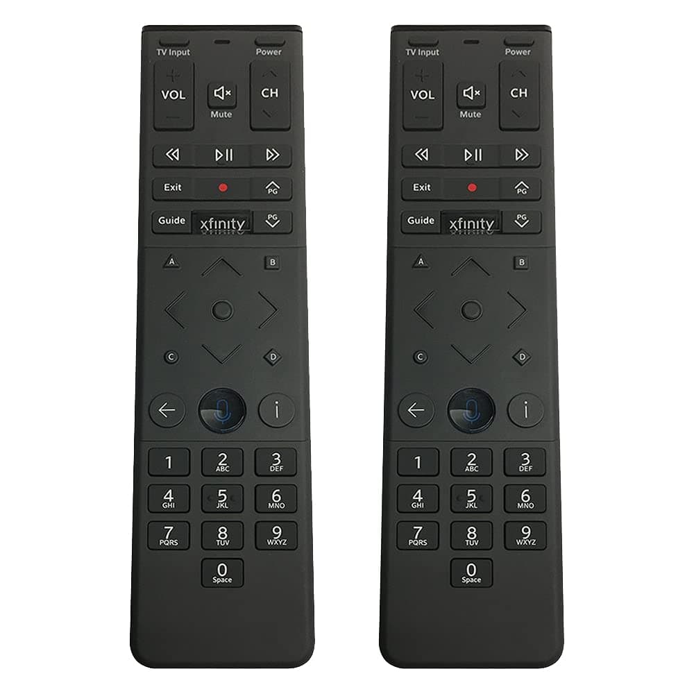 (2 Pack) Xfinity Comcast XR15 Voice Control Remote for X1 Xi6 Xi5 XG2 (Backlight)