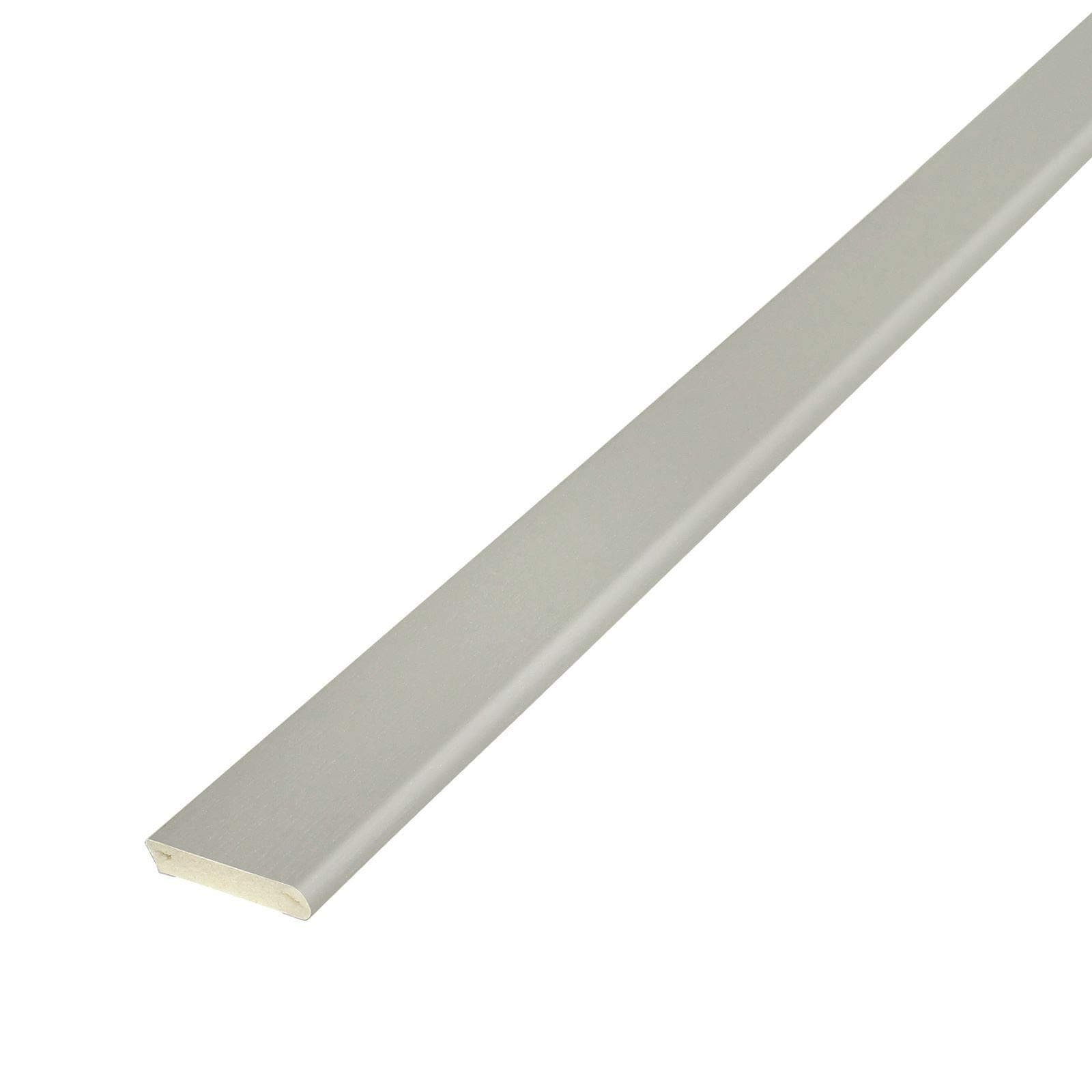 Agate Grey, 30mm x 5m Cloaking Fillet uPVC Plastic Window Door Architrave Trim