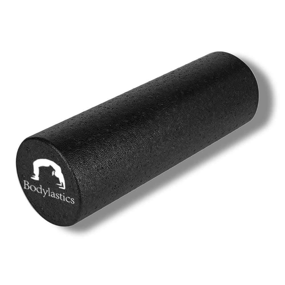 Bodylastics High Density Foam Roller (30x14 cms) for Deep Tissue Massage, Pain Relief from Sore Muscles, Pre & Post Exercise Fitness Workout Sessions