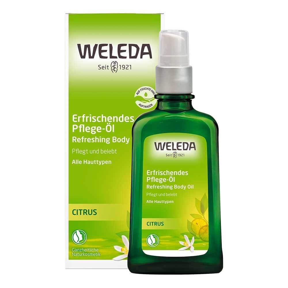 Weleda Organic Citrus Refreshing Body Oil 100Ml