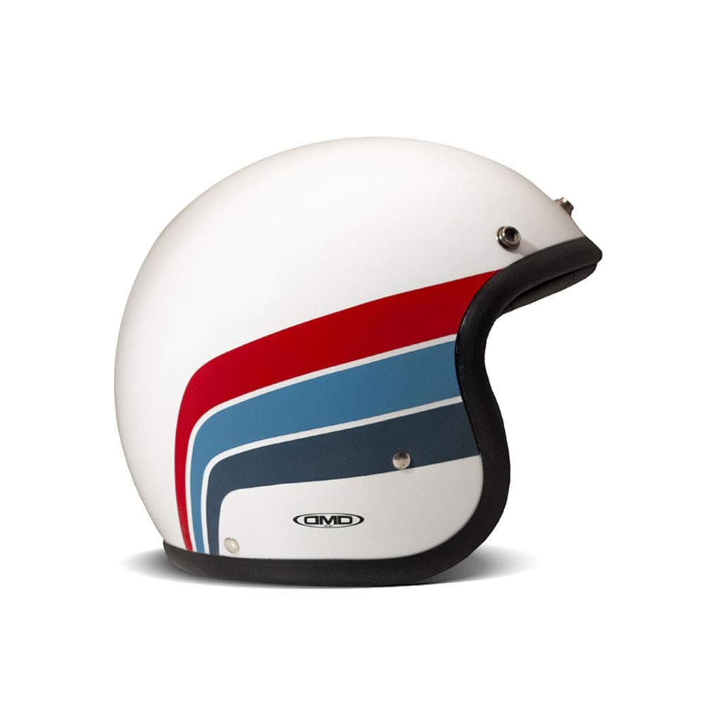 DMDHelmet Vintage Artemis White Blue Red