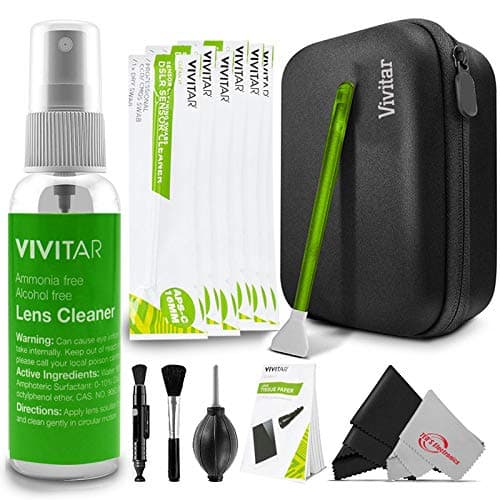 Professional Cleaning Kit for APS-C DSLR Cameras Sensor with Cleaning Swabs and Carry Case