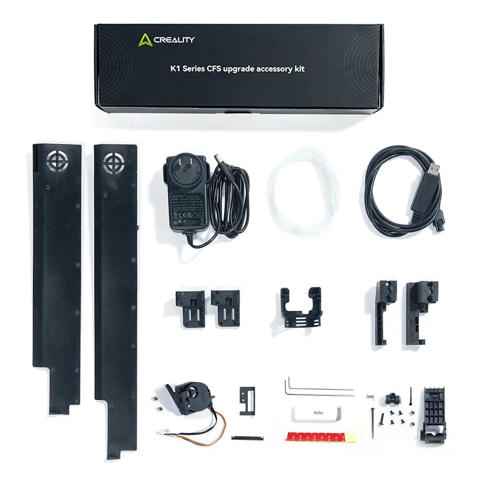 Creality K1 Series CFS Upgrade Accessory Kit Multi-Color 3D Printer, Multicolor Printing by Connecting CFS Filament System, Compatible with 3D Printer K1 Max, K1C, K1, K1 SE