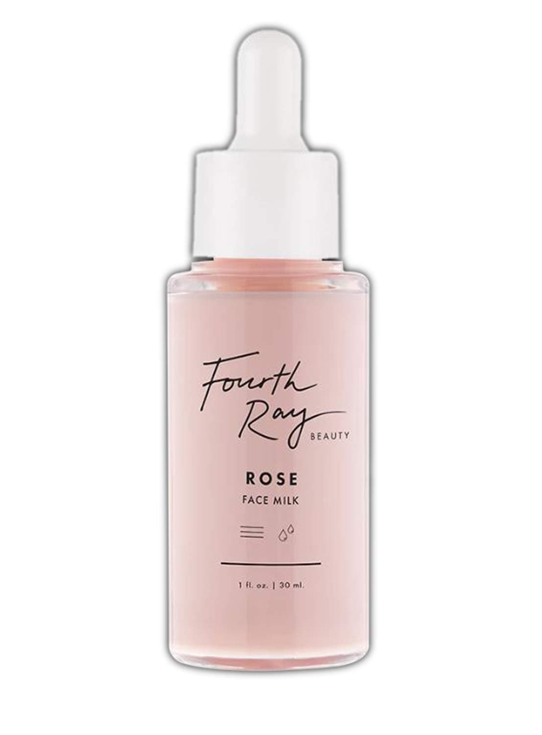 Fourth Ray Rose Face Milk Serum 1 Fl. Oz! Formulated With Argan Milk, Rose Milk, Oat And Chamomile! Nurture Your Skin Complexion With Soothing Moisture!