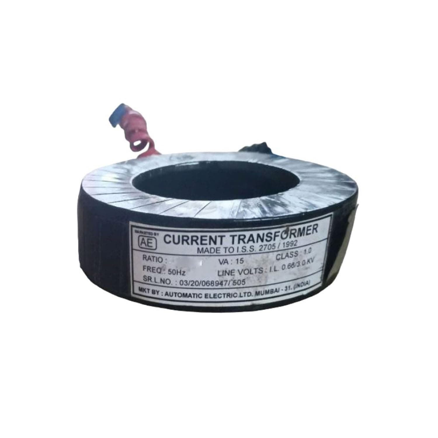 ARINO (ORIGINAL)(3PCS) AE CT COIL 50/5 CLASS 1 CURRENT TRANSFORMER COIL 50A CT COIL 50/5 COIL 50A CURRENT TRANSFORMER COIL 50/5 CURRENT TRANSFORMER COIL CT COIL