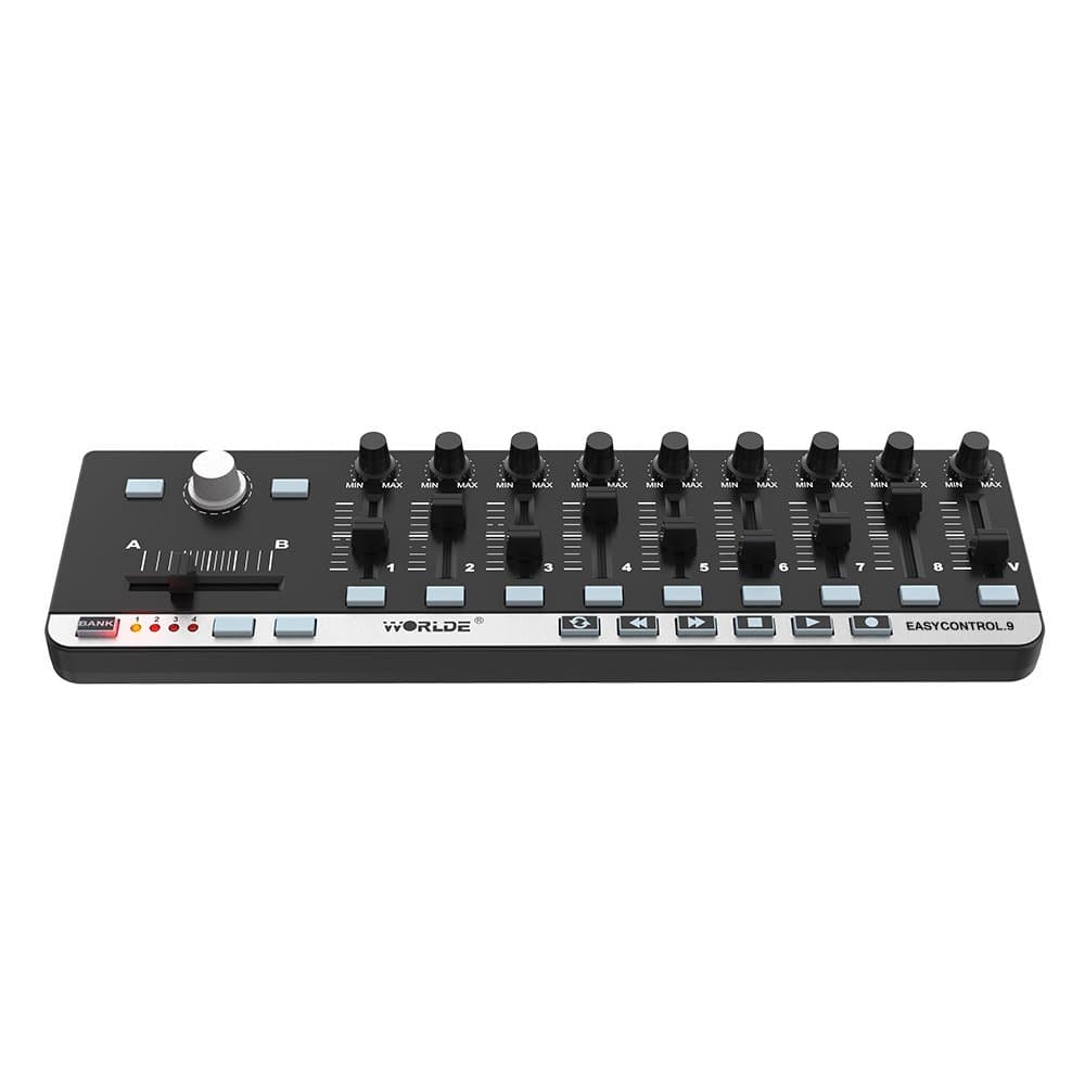 Irfora EasyControl.9 Portable Mini USB 9 Slim-Line Control MIDI Controller