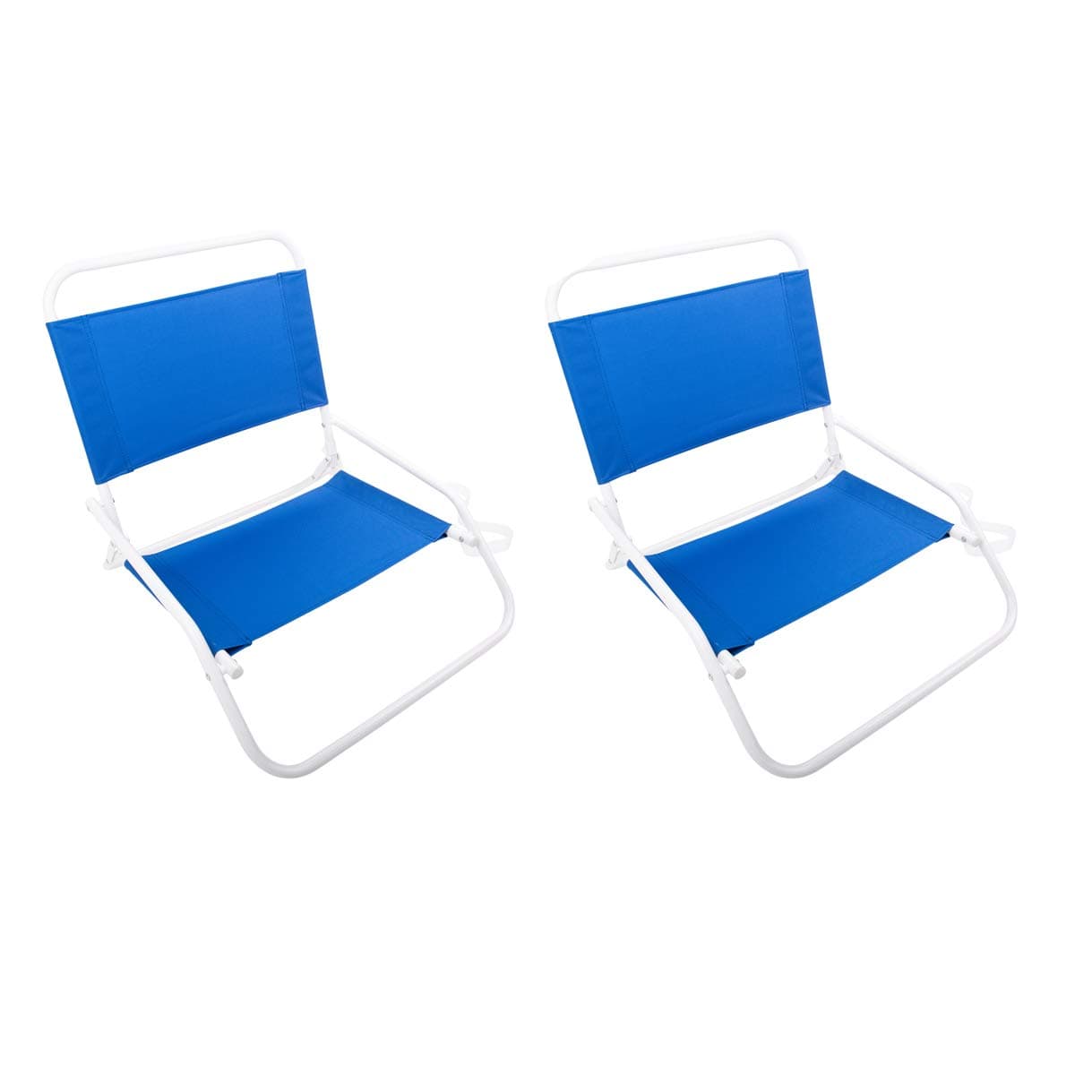 Low Profile Beach Chair, One Size, Blue