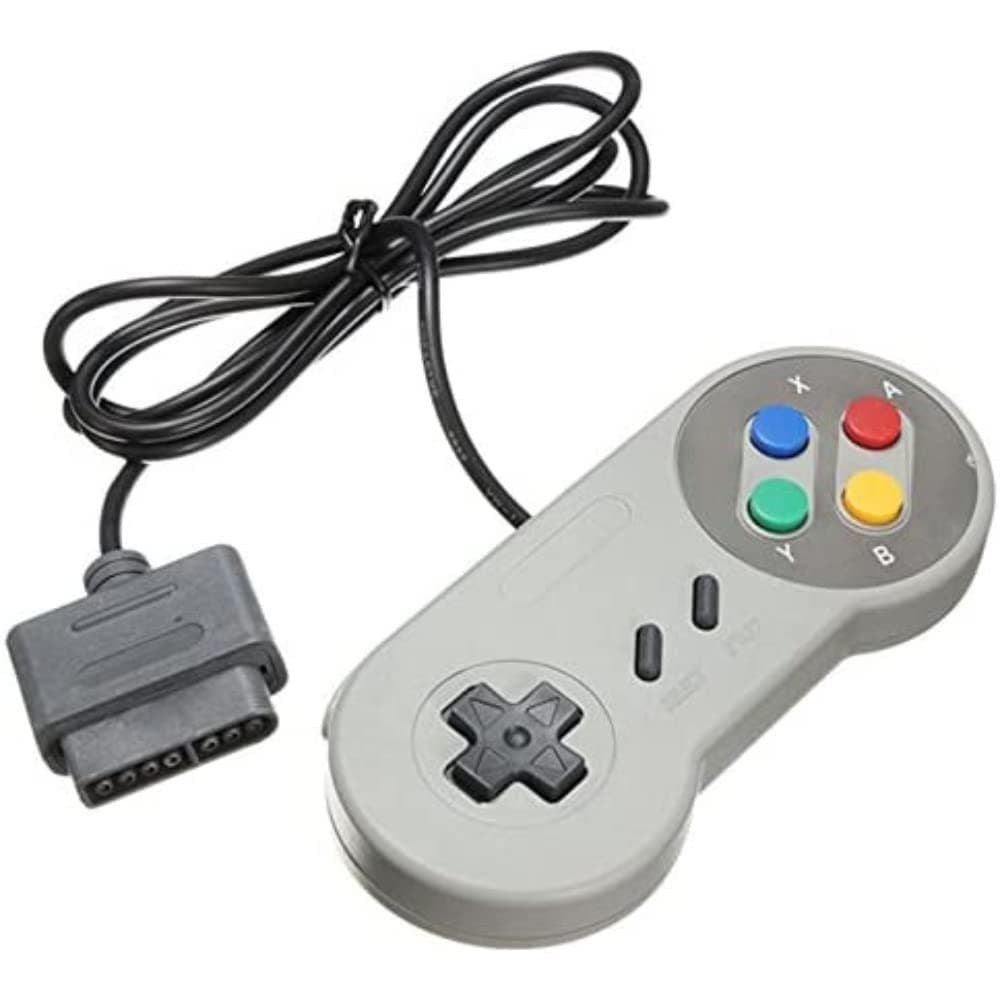 TRIXES SNES Compatible Replacement Controller Retro Gamepad Super Nintendo Entertainment System