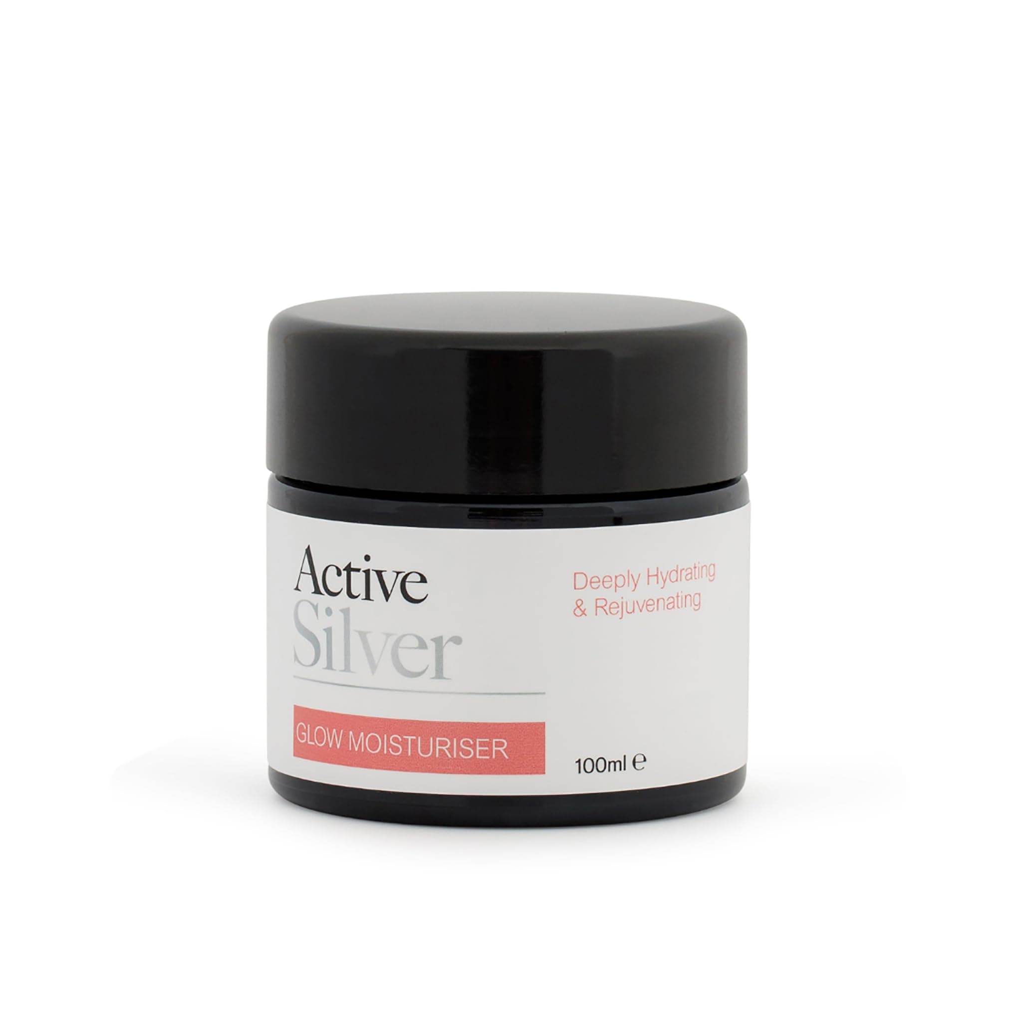 Active Silver Active GLOW (100ml), Colloidal Silver and Colloidal Gold Premium Skin & Facial Moisturiser with Gold And Silver Particles, Aloe Vera and Vegan-Friendly