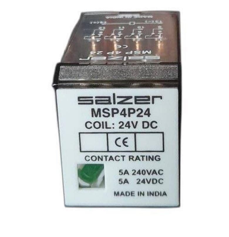 ARINO (ORIGINAL)(WITH INDICATOR)(WITHOUT BASE) MSP4-P 24VDC 14PIN RELAY MSP4P RELAY MSP4P 24VDC COIL VOLTAGE MSP DC RELA MSP4-P 14 PIN TYPE