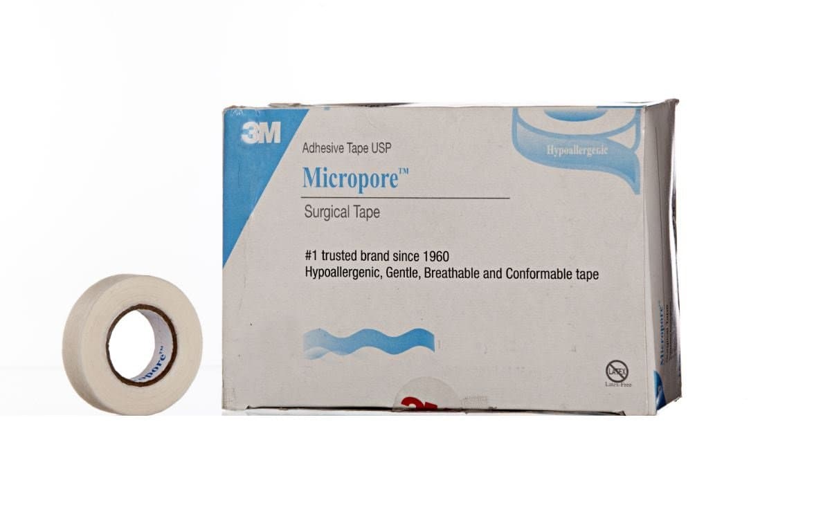 Littman 1530-1 Micropore Tape, 2.5 cm x 9.14 m - Pack of 12 (DL Reqd)